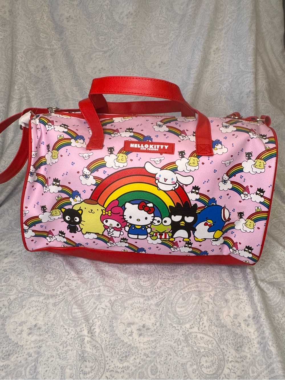 Hello Kitty & Friends Rainbow Character Travel Duffle Bag - Picture 4 of 7